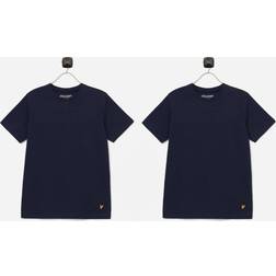 Lyle & Scott Casual T-shirt 2-pack - Navy Blazer