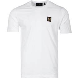 Belstaff Patch Logo Short Sleeve T-shirt - White