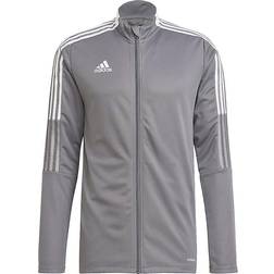 adidas Men's Tiro 21 Track Jacket - Team Grey Four