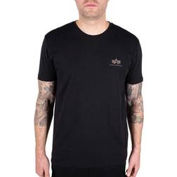 Alpha Industries Backprint Short Sleeve T-shirt - Black