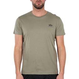 Alpha Industries Backprint Short Sleeve T-shirt - Olive/Black