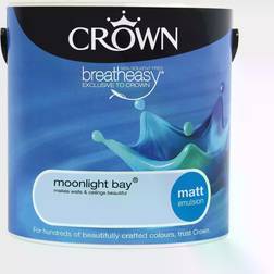 Crown Breatheasy Ceiling Paint, Wall Paint Moonlight Bay 2.5L