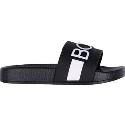 BOSS by Hugo Boss Logo Sliders - Black