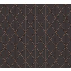 A.S. Creation Metallic Mustertapete Designdschungel 2 by Laura N. in Metallic Schwarz 365754