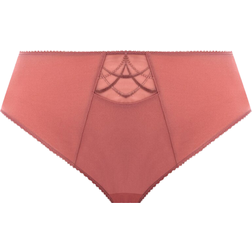 Elomi Cate Full Figure High Waist Briefs - Rose