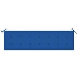 vidaXL - Cuscino per sedia Blu (180x50cm)