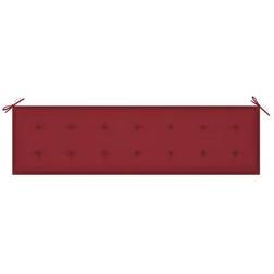 vidaXL - Cuscino per sedia Rosso (180x50cm)