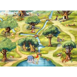 Komar Papier peint pour enfants Winnie Pooh Hundred Acre Wood