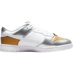 Nike Dunk Low W - Gold/Silver/University Red/White