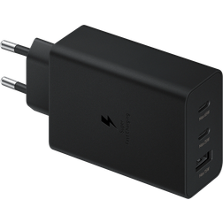 Samsung 65W Power Adapter Trio (EP-T6530NBEGWW) - Sort