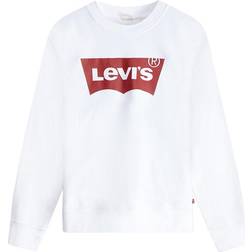 Levi's Graphic Standard Crewneck Donna - White