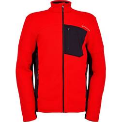 Spyder Bandit Full Zip Fleece Jacket Men - Volcano/Black