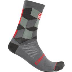 Castelli Unlimited 15 Socks Men - Forest Grey