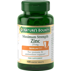 Natures Bounty Maximum Strength Zinc 25mg 100 Stk.