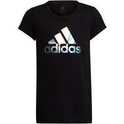 adidas Dance Metallic Print T-shirt - Black (HD4407)