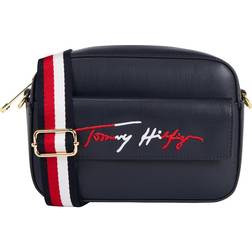 Tommy Hilfiger Iconic Signature Camera Bag - Desert Sky