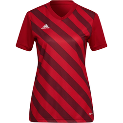 adidas Entrada 22 Graphic Jersey Women - Team Power Red/Burgundy