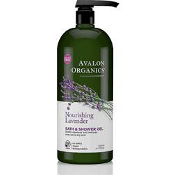 Avalon Organics Nourishing Bath & Shower Gel Lavender 32fl oz