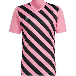 adidas Entrada 22 Graphic Jersey Men - Semi Pink Glow/Black