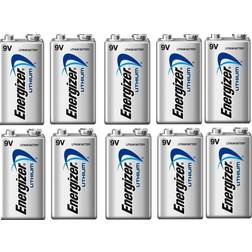 Energizer 9V Ultimate Lithium 10-pack