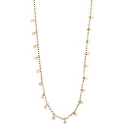 Pilgrim Panna Coin Necklace - Gold