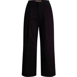 Jack & Jones Ida Cropped Trousers - Black