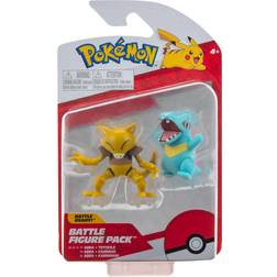 Pokemon 2 Inch Battle Figure 2 Pack Totodile & Abra