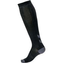 Hummel Elite Compression Sock Unisex - Black Asphalt