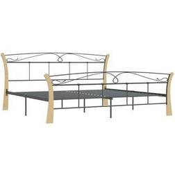 vidaXL Metal 100cm Sengeramme 200x200cm