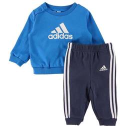 Adidas Infant Badge of Sport Performance Sweatset - Bright Blue/White/Shadow Navy (HF8821)