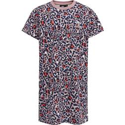 Hummel Leo Dress S/S - Woodrose (213544-4852)