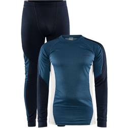 Craft Core Dry Baselayer Set Men - Navy Blue