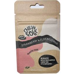 Strawberry & Elderflower Chewing Gum 18g