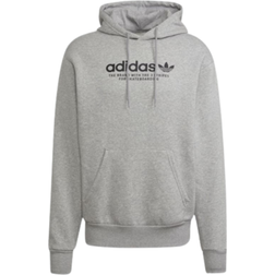 Adidas Skateboarding 4.0 Logo Hoodie Unisex - Medium Grey Heather