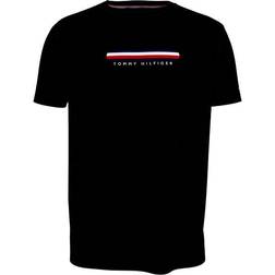 Tommy Hilfiger Seacell Logo Crew Neck T-shirt - Black