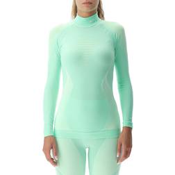 UYN Evolutyon UW Long Sleeve Shirt Women - Light Green/White/White