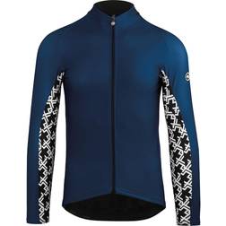 Assos Mille GT Spring Fall Long Sleeve Shirt Men - Caleum Blue
