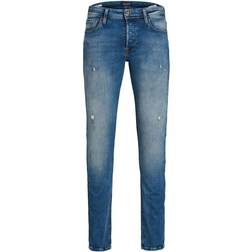 Jack & Jones Glenn Original Jos 985 Slim Fit Jeans - Blue/Blue Denim
