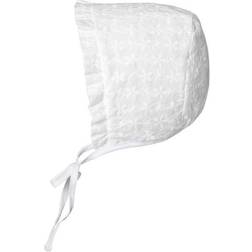 mp Denmark Flora Baby Bonnet - White (99514-1)