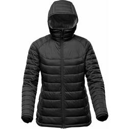 Stormtech Women's Stavanger Thermal Padded Jacket - Black/Graphite Grey