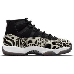 NIKE Air Jordan 11 Animal Instinct W - Black/Red/Sail/White