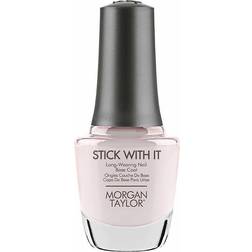 Morgan Taylor Stick with It Long-Wearing Nail Base Coat 15ml