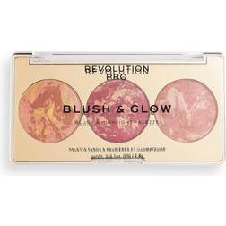 Revolution Beauty Pro Blush & Glow Face Palette Cranberry Glow