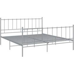 vidaXL Metal 99cm Sängram 180x200cm