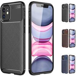 CaseOnline Carbon Silicone Case for iPhone 12 mini