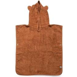 Sebra Poncho Bjørnen Sweet Tea Brown