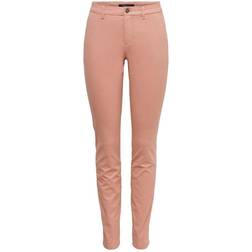 Only Paris Classic Chinos - Rosa/Rose Dawn