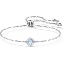 Swarovski Angelic Cushion Bracelet - Silver/Blue/Transparent
