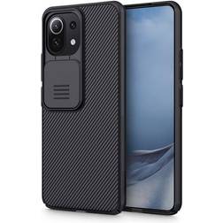 Nillkin Coque pour Xiaomi Mi 11 Lite et Mi 11 Lite 5G Hybride Cache Caméra CamShield Pro Noir