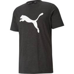 Puma Favourite Heather Cat Trainings T-shirt Men - Dark Gray Heather